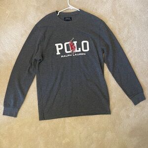 Polo Ralph Lauren Gray Long Sleeve Shirt